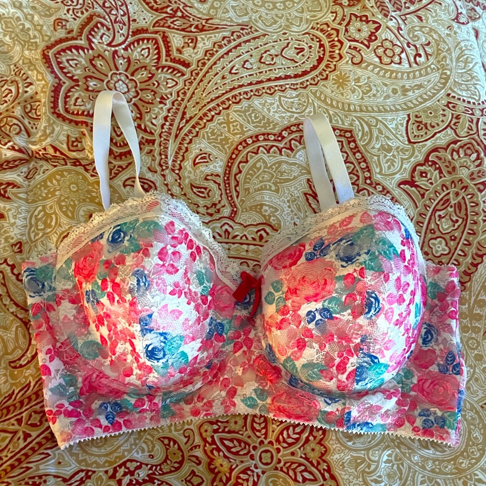 Floral Lace Bra